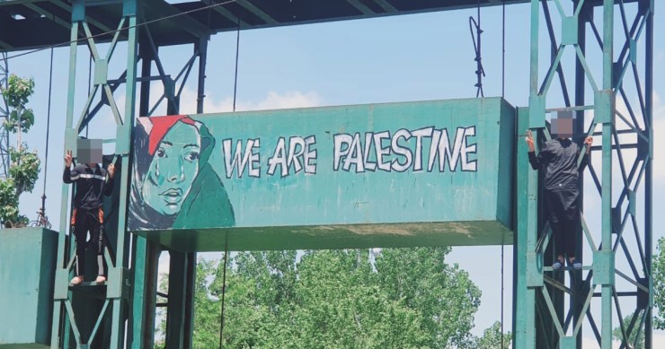 Kashmiri solidarity with Palestine