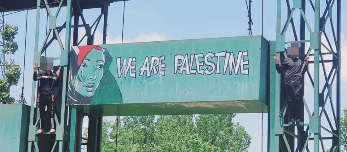 Kashmiri solidarity with Palestine